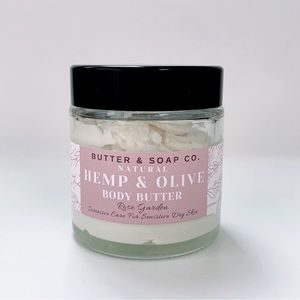 🌹Rose Garden Hemp & Olive Body Butter (exclusively for Poshmark shoppers)
